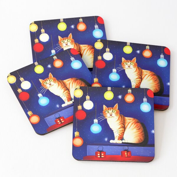 Aperçu de l'œuvre Chat de Noël créée et vendue par NitaBond.