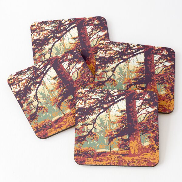Item preview, Forest in autumn designed and sold by OtterFactory.