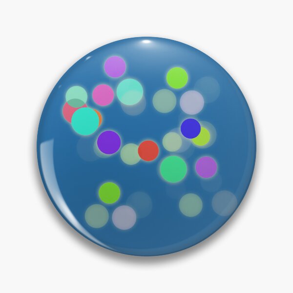 Item preview, Glowing Circles on Blue designed and sold by designs-by-ann.
