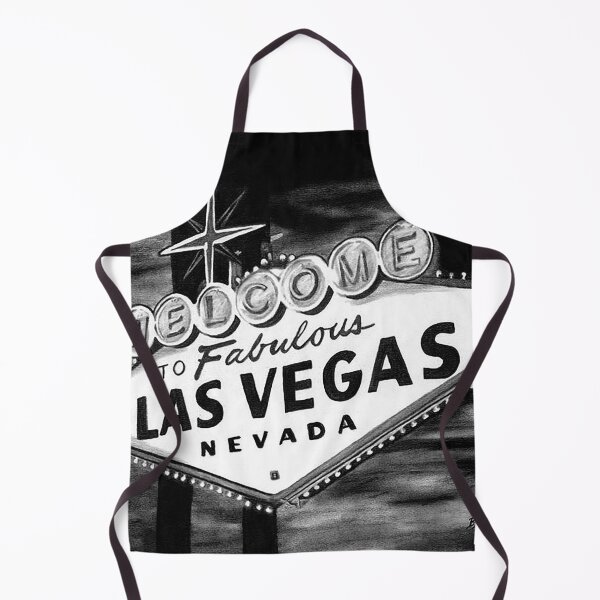 Artikelvorschau, Willkommen in Las Vegas, Las Vegas, Las Vegas Sign, Fabulous Las Vegas, Neon Las Vegas, Black and White Las Vegas Sign entworfen und verkauft von Nostrathomas66.