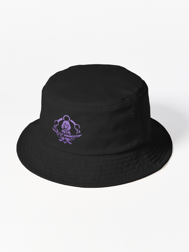 Raiden Shogun logo Genshin Impact Bucket Hat for Sale by Damien Pepper Redbubble