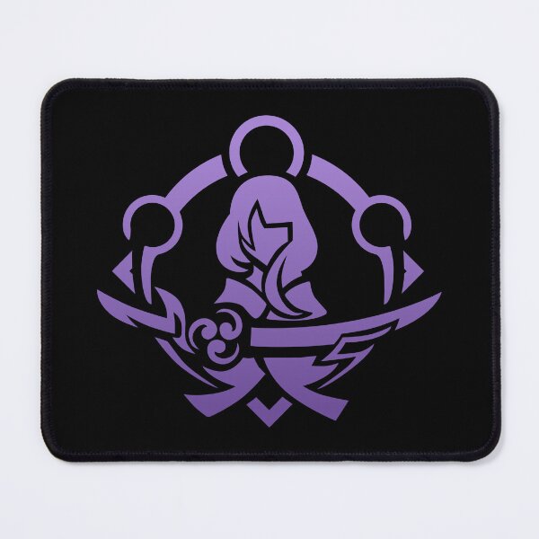 Item preview, Raiden Shogun logo -  Genshin Impact designed and sold by damomonkey.