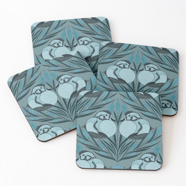 Item preview, Ducks and water plants  designed and sold by IBiancs.