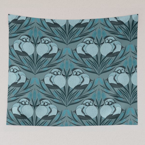 Item preview, Ducks and water plants  designed and sold by IBiancs.