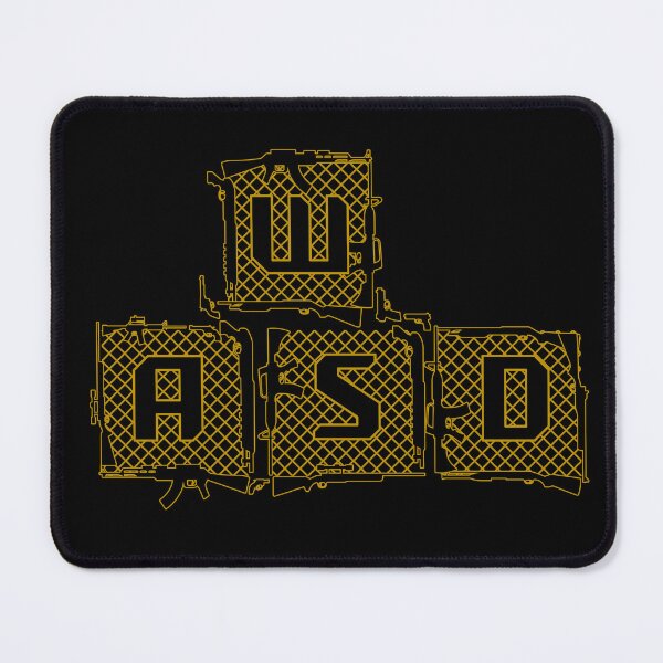 Item preview, PC Gaming WASD FPS Gamer designed and sold by Meta Cortex.