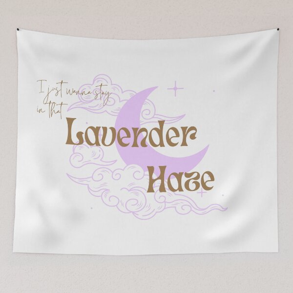 Item preview, i just wanna stay in that lavender haze - gorgeous minimalist celestial design designed and sold by cottagecorococo.
