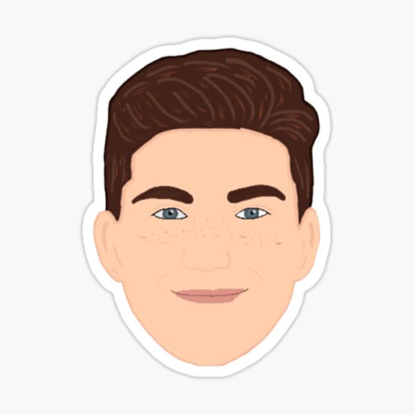 "Kirby Dach Face" Sticker for Sale by Roseche99 | Redbubble