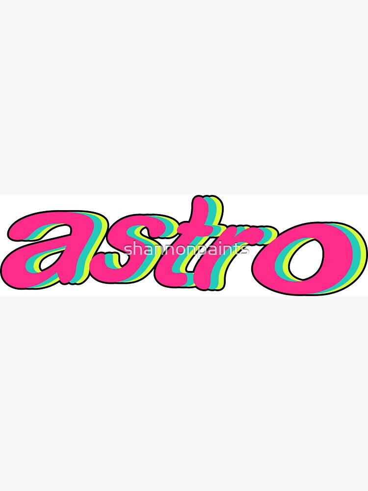 "astro kpop" Sticker by shannonpaints | Redbubble