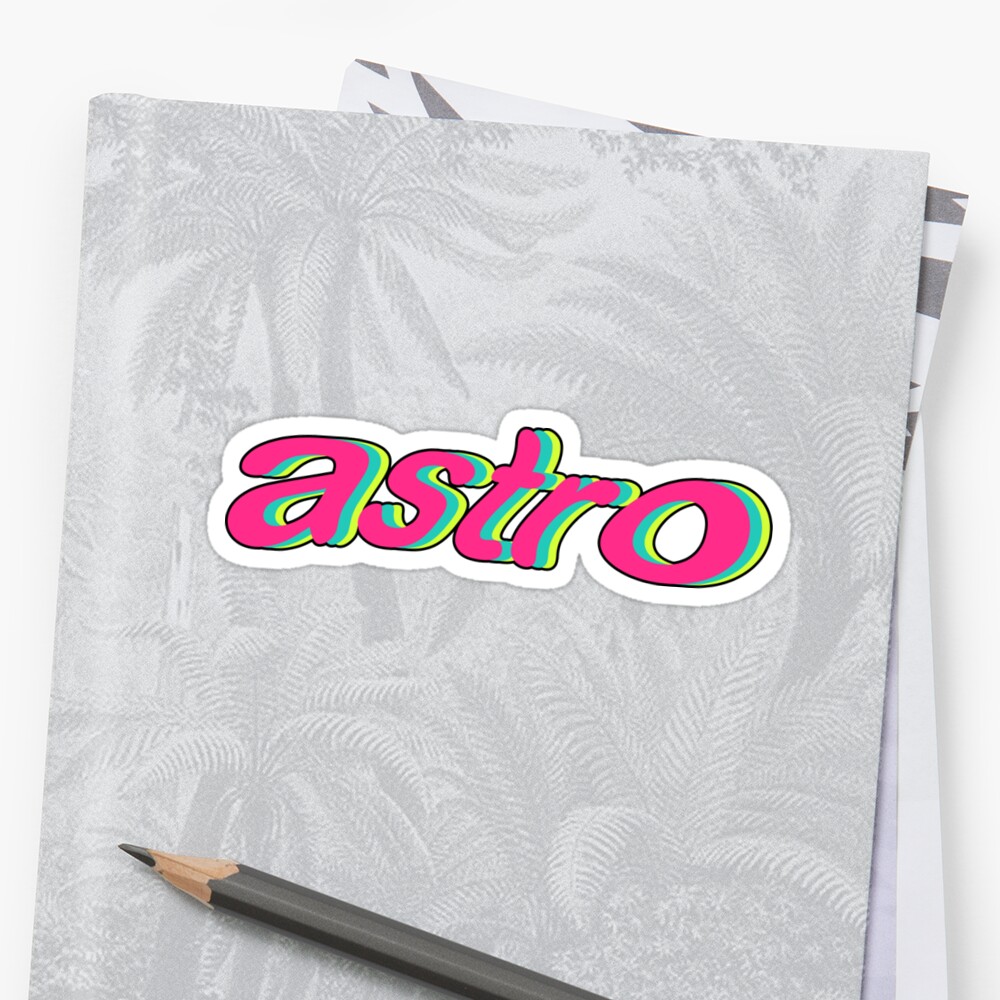 "astro kpop" Sticker by shannonpaints | Redbubble