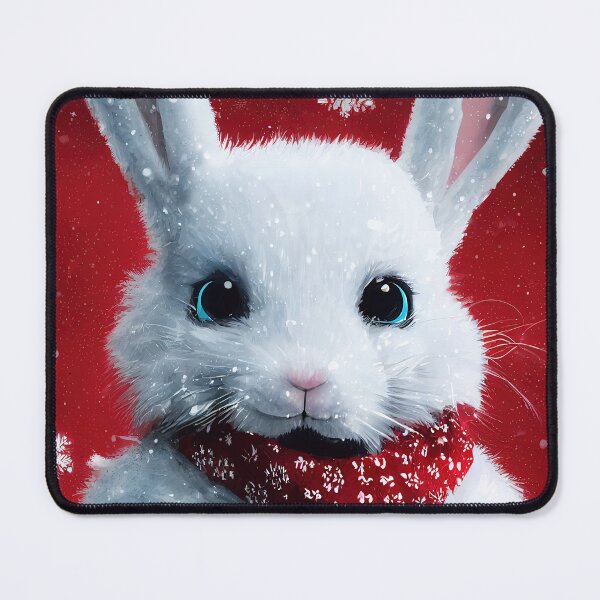 Item preview, Cute Christmas bunny designed and sold by art8085.