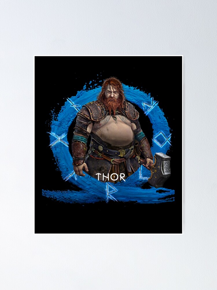 Tyr God of War Ragnarök God of War Ragnarok Poster for Sale by