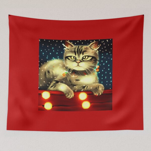 Item preview, Fat Holiday Cat designed and sold by NitaBond.