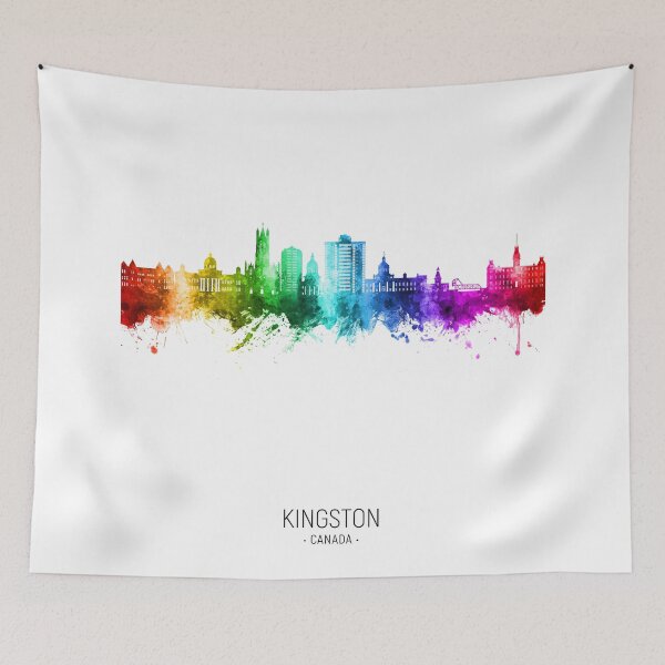 Item preview, Kingston Canada Skyline designed and sold by ArtPrints.