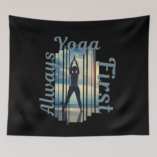 Item preview, Always Yoga First But First Yoga Yoga Lover designed and sold by designerpriti.
