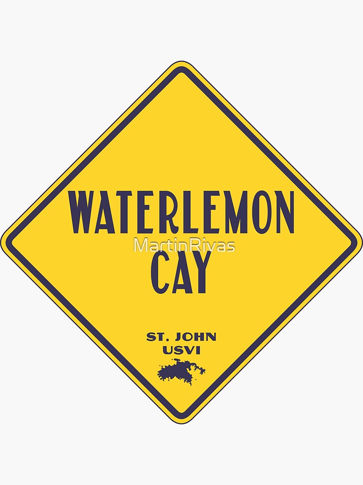 "Waterlemon Cay St. John USVI" Sticker for Sale by MartinRivas Redbubble