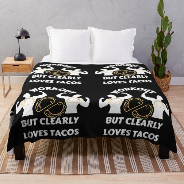 Item preview, Workout But Clearly Loves Tacos designed and sold by NikkosDesigns.