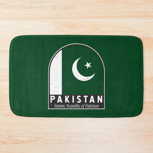 Item preview, Pakistan Flag Emblem Distressed Vintage designed and sold by KrisSidDesigns.