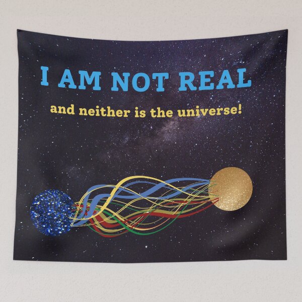 Item preview, Physics. The Universe is Not Real. designed and sold by imageverses.