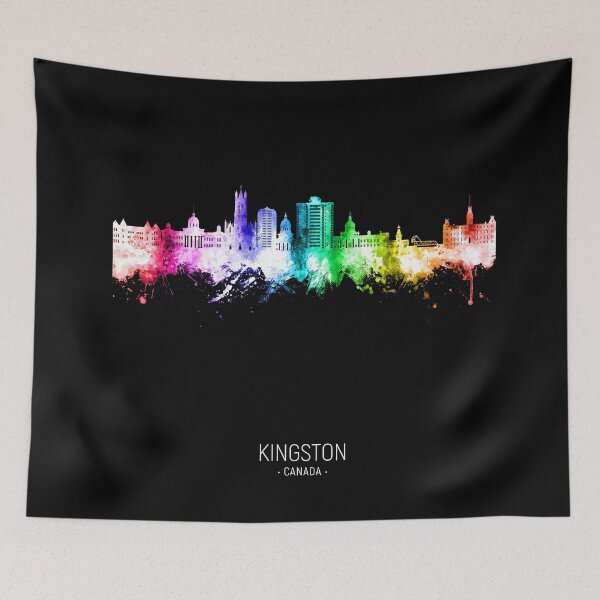 Item preview, Kingston Canada Skyline designed and sold by ArtPrints.