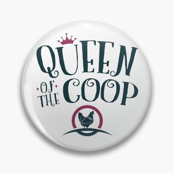 Item preview, Queen of the Coop Chicken Farmer Women Ladies designed and sold by jaygo.
