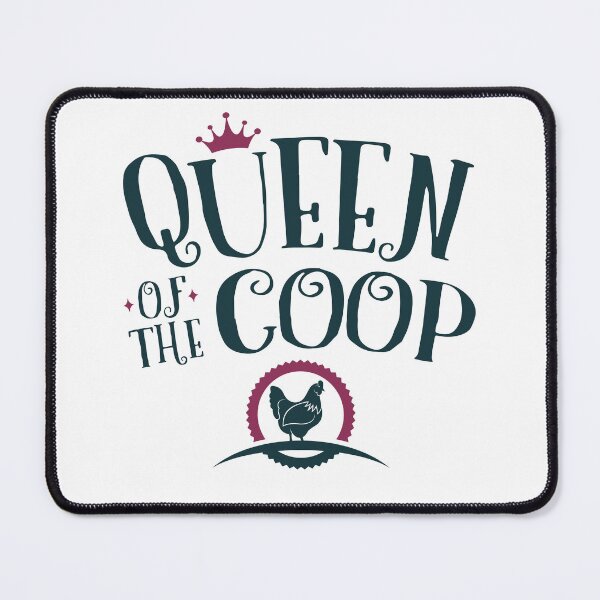 Item preview, Queen of the Coop Chicken Farmer Women Ladies designed and sold by jaygo.