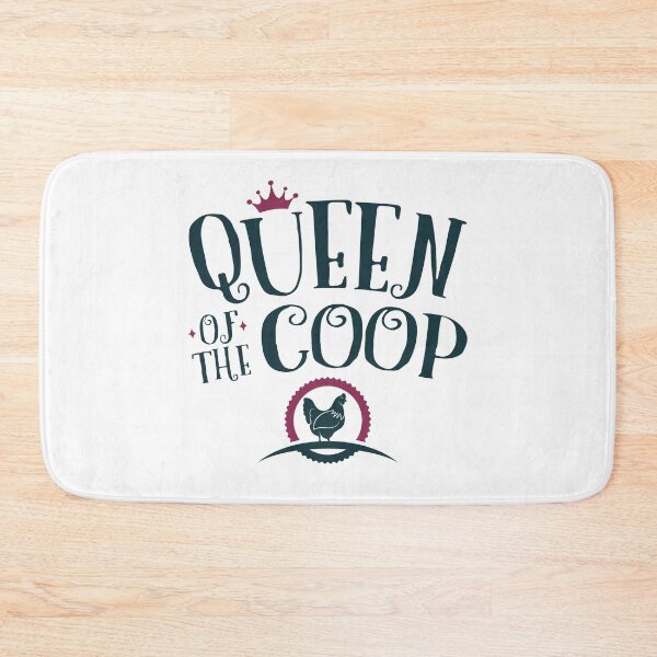 Item preview, Queen of the Coop Chicken Farmer Women Ladies designed and sold by jaygo.