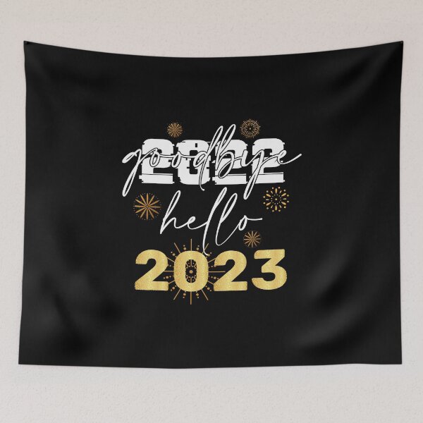 Item preview, Goodbye 2022, hello 2023 Design designed and sold by samer11.