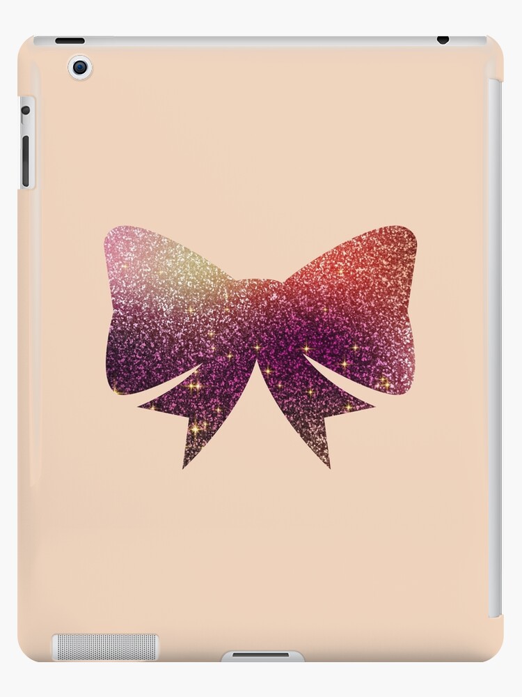 Pink ribbon bows coquette | iPad Case & Skin