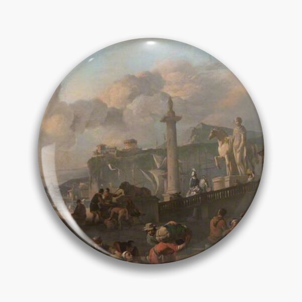 Artikelvorschau, An Imaginary Mediterranean Seaport entworfen und verkauft von Vintage Designs +.