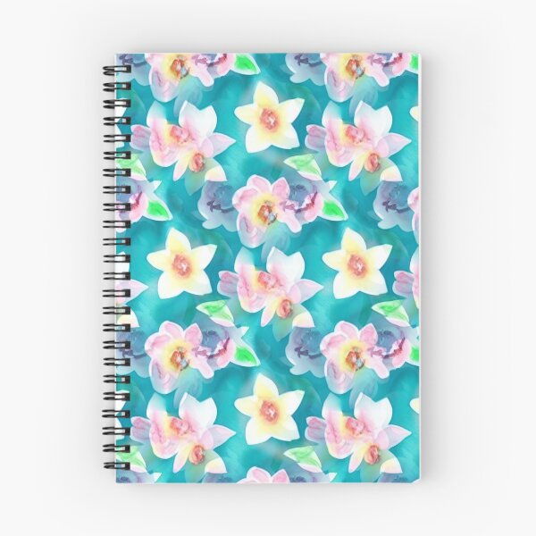 Item preview, Patrón abstracto floral pastel designed and sold by Mirarima.