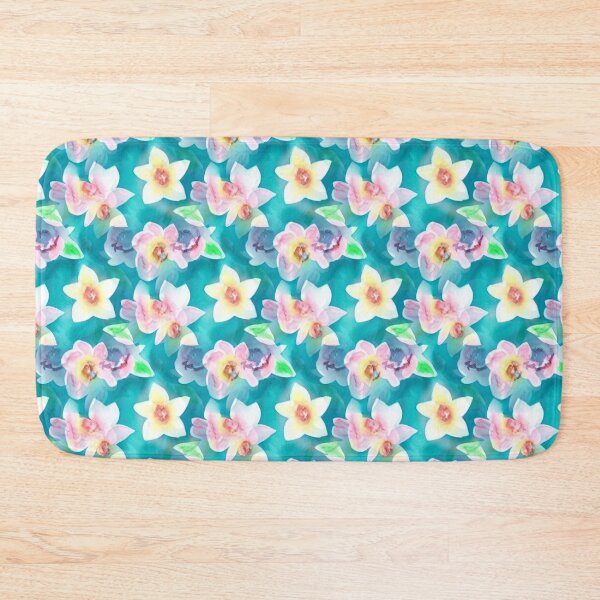 Item preview, Pastel floral abstract pattern designed and sold by Mirarima.