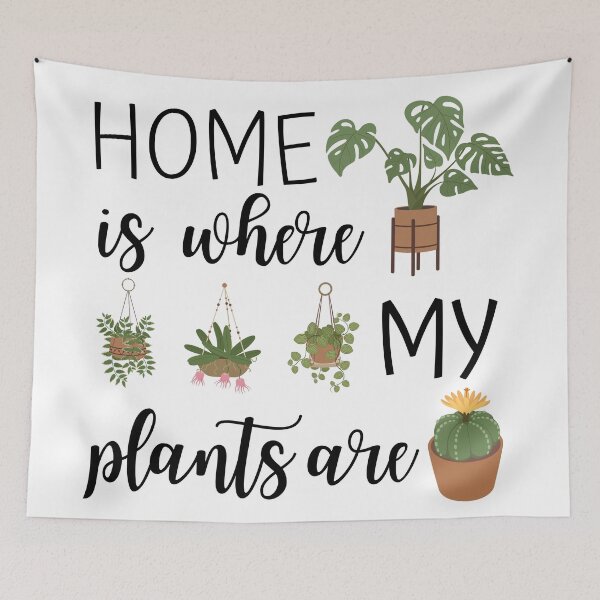 Item preview, Home Is Where My Plants Are designed and sold by ArtemisDesignss.