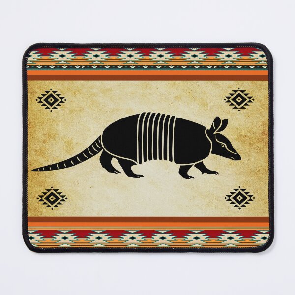 Item preview, Western Armadillo Pattern With Native American Tribal Design   designed and sold by handsoftime2020.