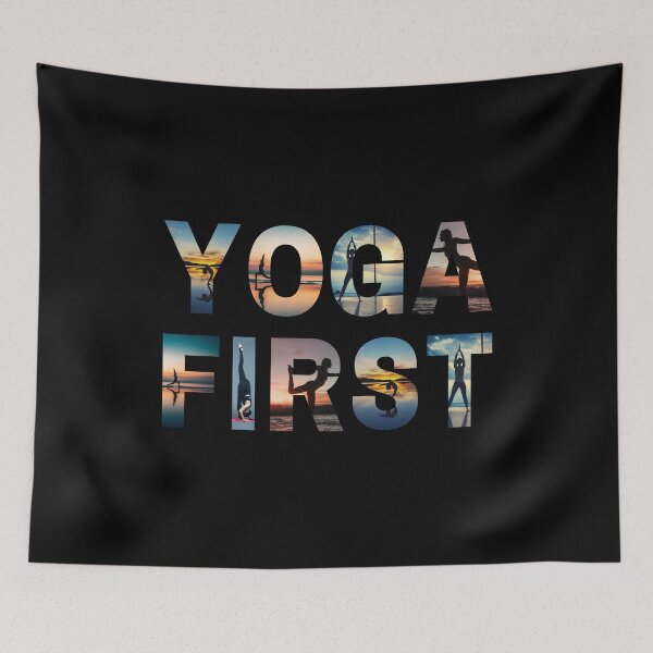 Item preview, Always Yoga First But First Yoga Yoga Lover designed and sold by designerpriti.
