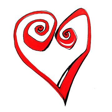 Imagen de la obra CORAZÓN ROJO LUTXANA de lutxana