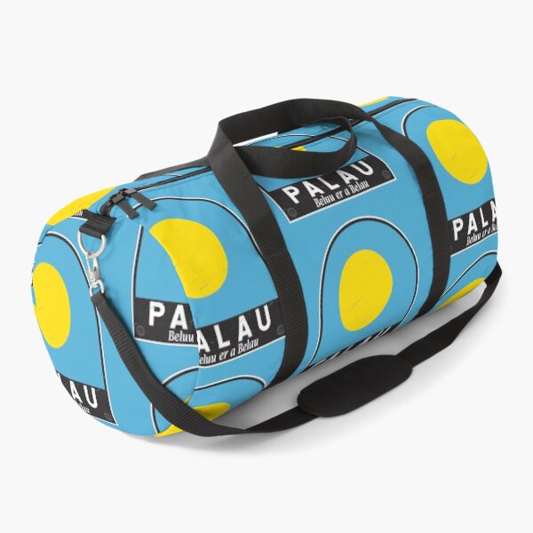 Item preview, Palau Flag Emblem Distressed Vintage designed and sold by KrisSidDesigns.