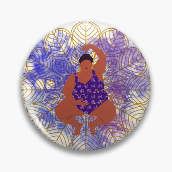 Item preview, Wide Squat Pose Mandala - Yoga Pose designed and sold by MindedInc.