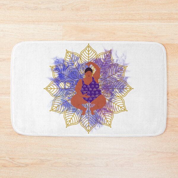 Item preview, Wide Squat Pose Mandala - Yoga Pose designed and sold by MindedInc.