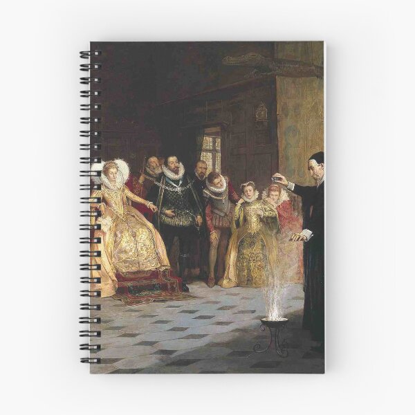 Item preview,  John Dee performing an experiment before Queen Elizabeth I - Glindoni designed and sold by Vintage Designs +.