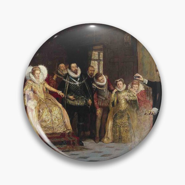 Item preview,  John Dee performing an experiment before Queen Elizabeth I - Glindoni designed and sold by Vintage Designs +.