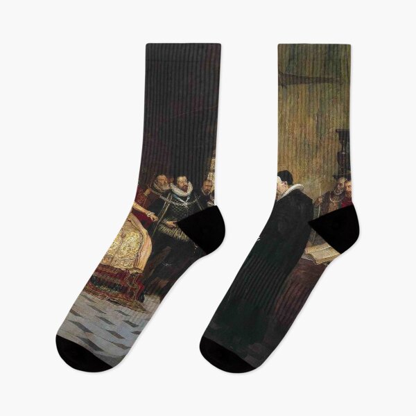 Item preview,  John Dee performing an experiment before Queen Elizabeth I - Glindoni designed and sold by Vintage Designs +.