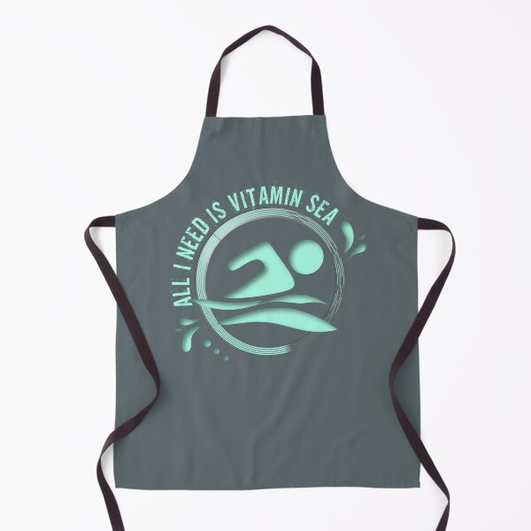 Item preview, Born to swim wild open water swimming swimmers - All I need is Vitamin Sea. Caroline Laursen Original designed and sold by Caroline Laursen.