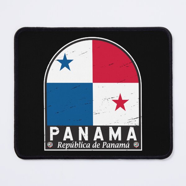 Item preview, Panama Flag Emblem Distressed Vintage designed and sold by KrisSidDesigns.