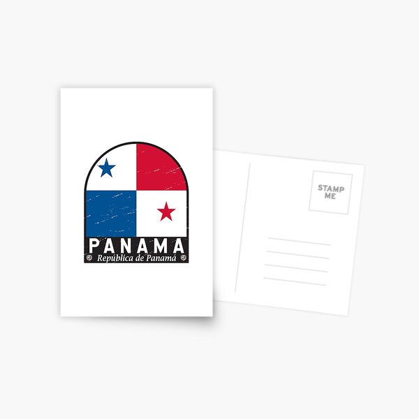 Item preview, Panama Flag Emblem Distressed Vintage designed and sold by KrisSidDesigns.