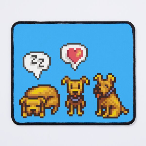 Item preview, Stardew Valley Dogs Blue Collar designed and sold by aiya-pixels.