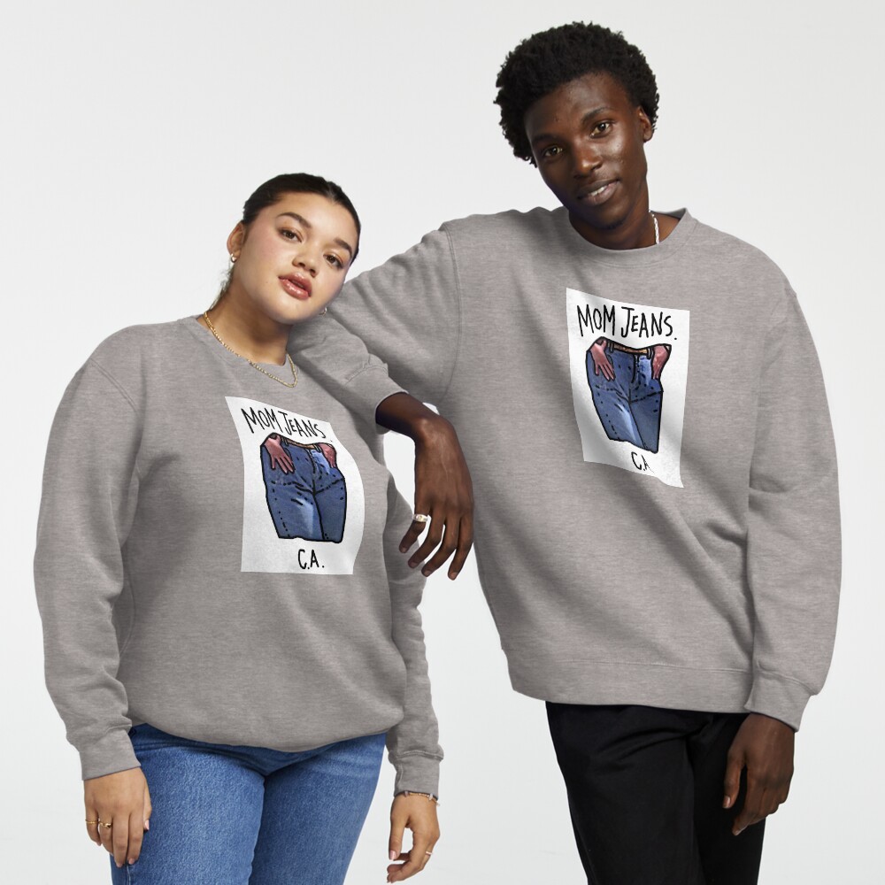 Mom Jeans. Lightweight Hoodie for Sale by kevincharles Redbubble