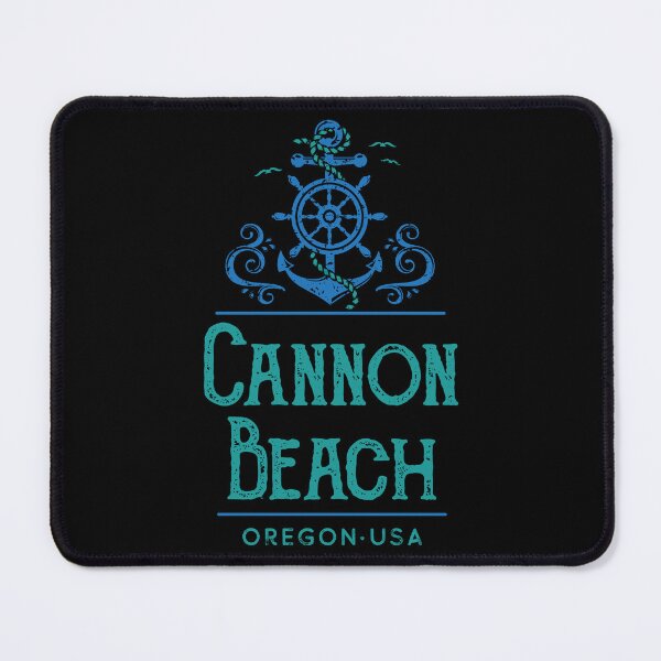 Item preview, Cannon Beach Oregon Vintage Nautical Design designed and sold by Futurebeachbum.