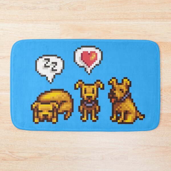 Item preview, Stardew Valley Dogs Blue Collar designed and sold by aiya-pixels.