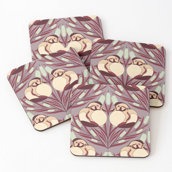 Item preview, Ducks and water plants  designed and sold by IBiancs.