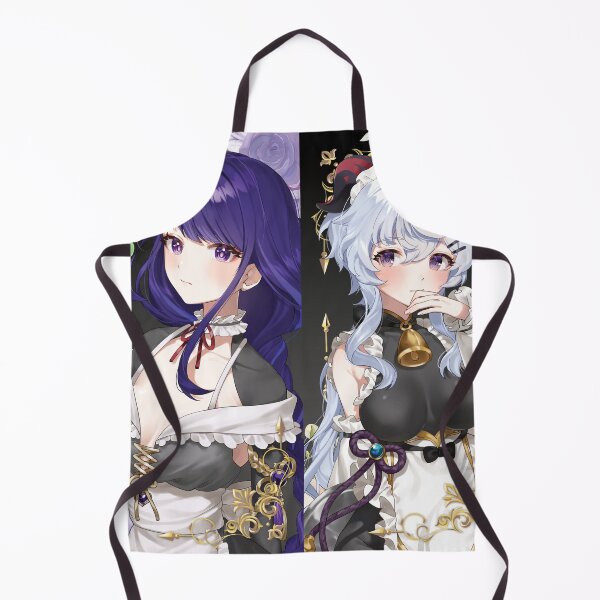 Item preview, Maid Yae Miko, Riaden, Ganyu and Keqing Genshin Impact designed and sold by genshinwaifus.